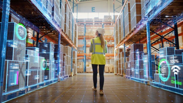 Entrepôt logistique